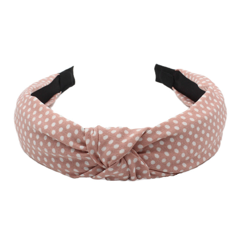 Wholesale Fabric Simple Wide Edge Hair Hoops